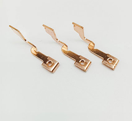 1.0mm Thickness CuFe2P Copper Metal Parts for Electrical Switch